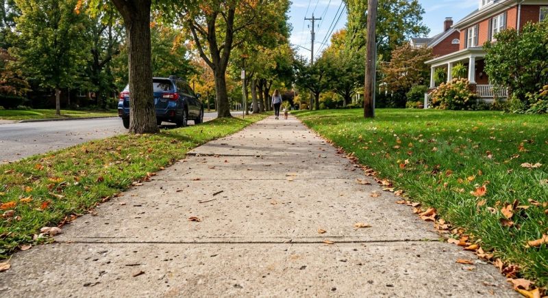 Sidewalk Widening Service